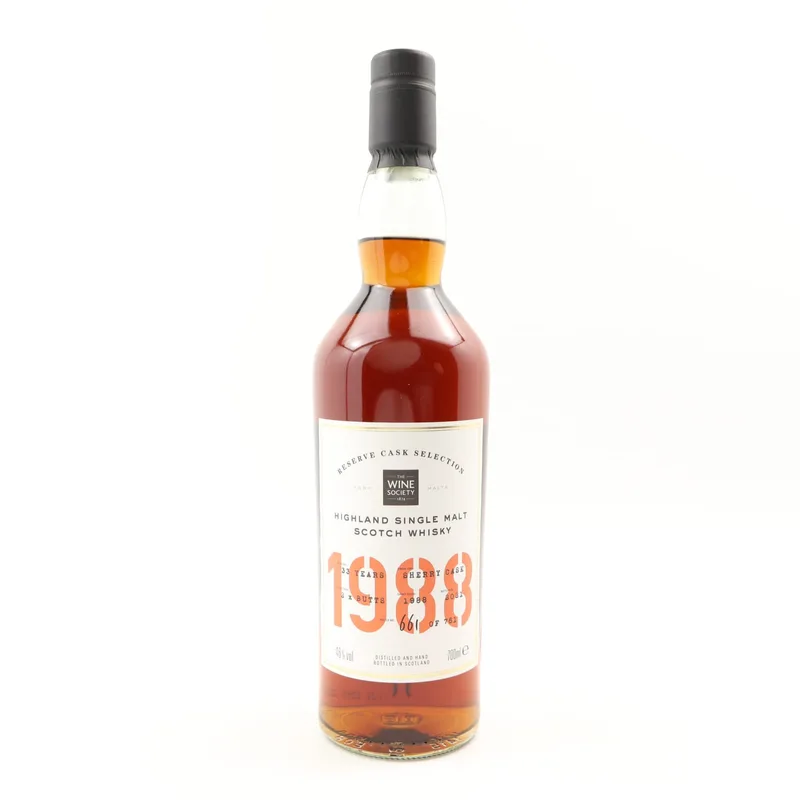 Highland Single Malt 1988 33 Year Old Wine Society (70cl, 46%)