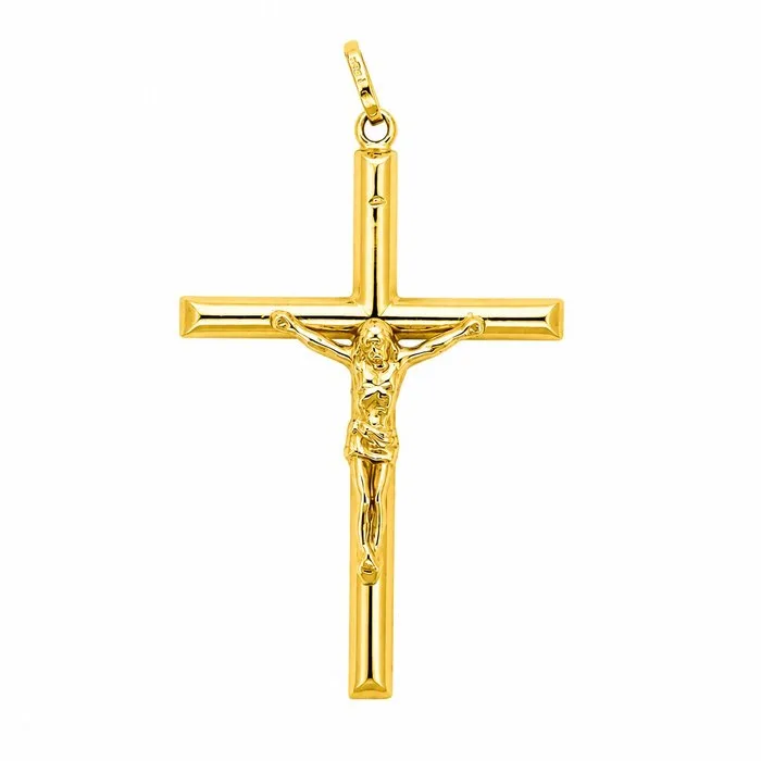 Pendant - 18 kt. Yellow gold - Made in Italy - Handmade