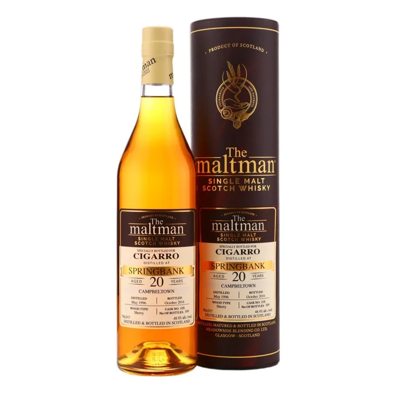 Springbank – 1996 The Maltman 20 Year Old