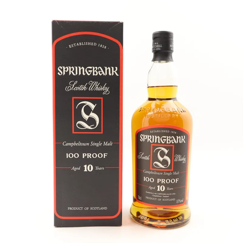 Springbank – 10 Year Old 100° Proof (70cl, 57%)