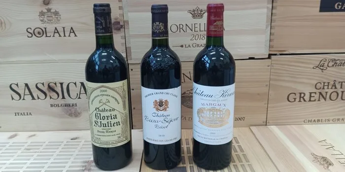 2000 Chateau Gloria 2010 Chateau Beau-Sejour Becot & 2000 Chateau Kirwan - Bordeaux - 3 Bottles (0.75L)