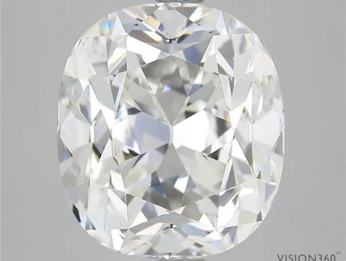 1 pcs Diamond (Natural) - 5.04 ct - Cushion - E - VVS1 - HRD Antwerp