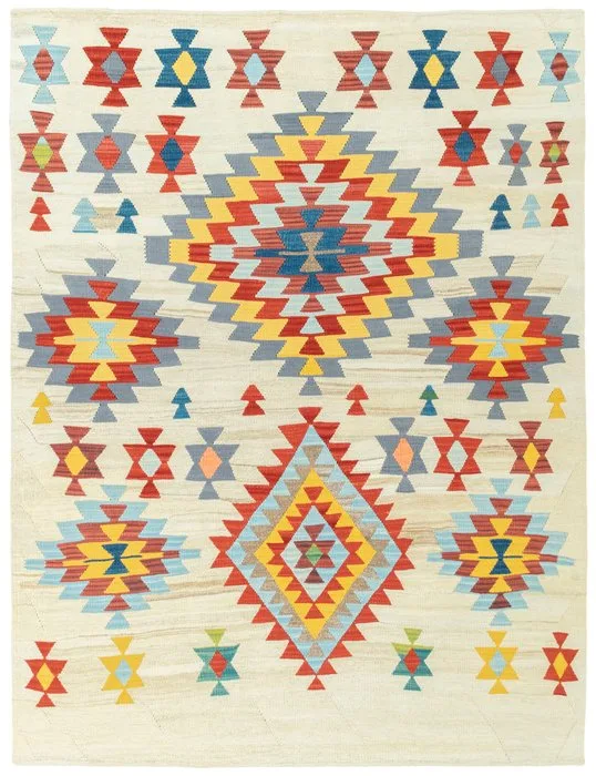 Handwoven designer kilim - Kelim - 195 cm - 148 cm