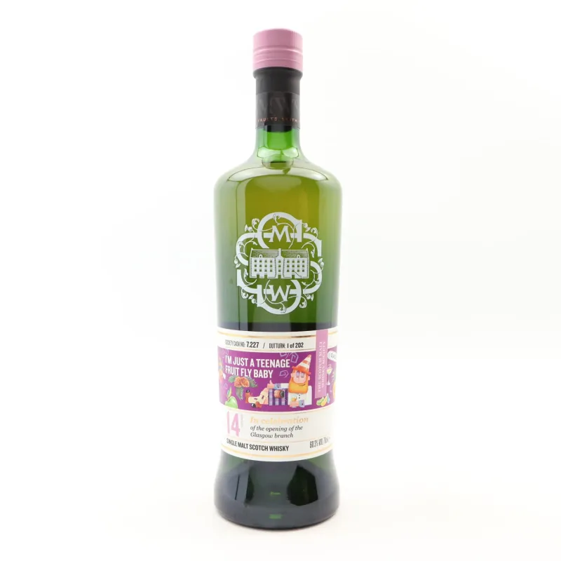 Longmorn – 14 Year Old 2004 SMWS Single 1st Fill Bourbon Cask 7.227 I'm Just A Teenage Fruit Fly Baby (70cl, 60.3%)