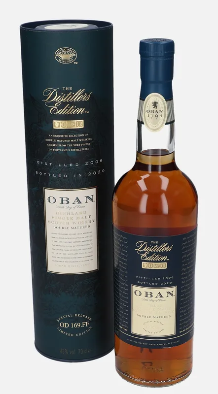 Oban – 2006 Distillers Edition Double Matured OD 169.FF (70cl, 43%)