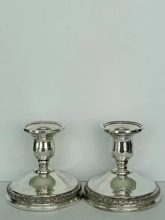 Prelude - Candlestick (2) -.925 silver - Sterling candlesticks