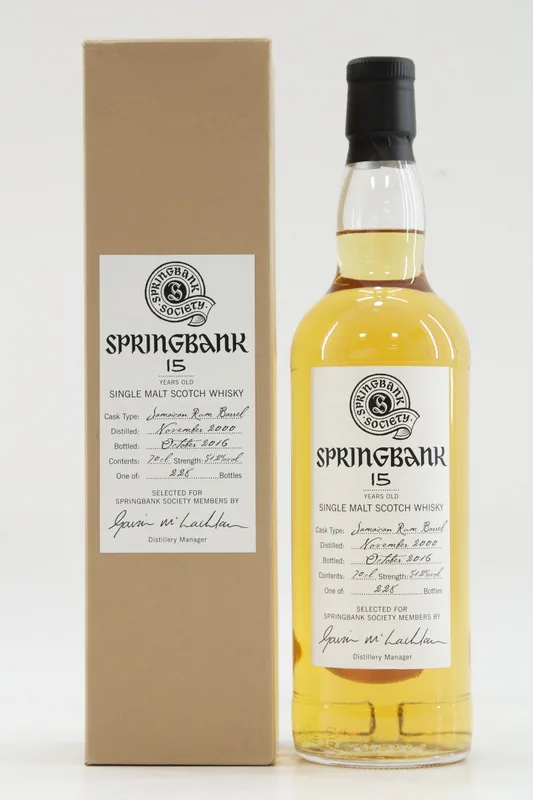 Springbank – 15 Years Old - 2000 Springbank Society