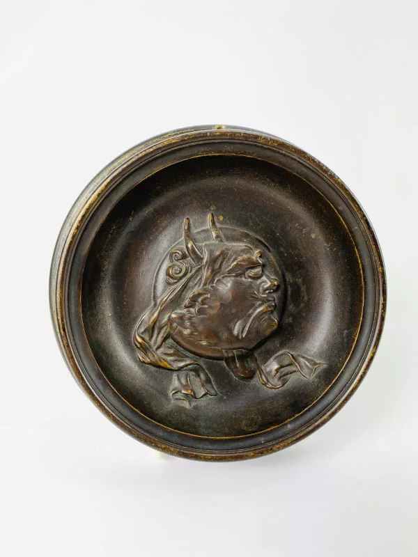 M. Berndorf (Austria), a late 19th century early 20th century circular bronze plaque