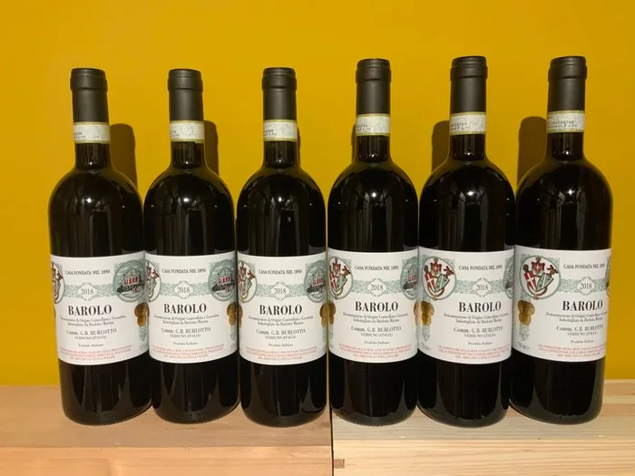 2018 Comm. G.B. Burlotto, Barolo - Barolo DOCG - 6 Bottles (0.75L)