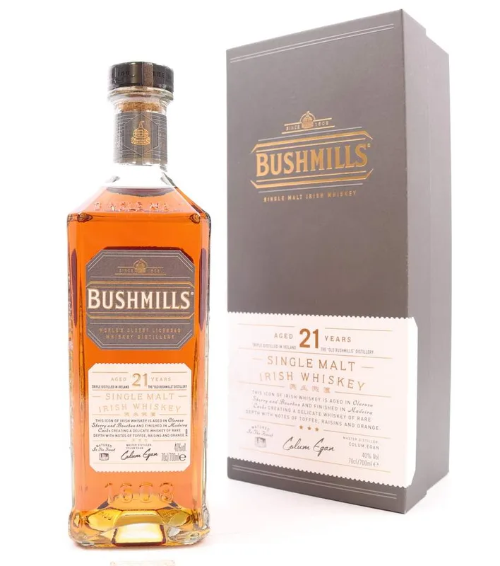 Bushmills – 21 Year Old Rare Single Malt