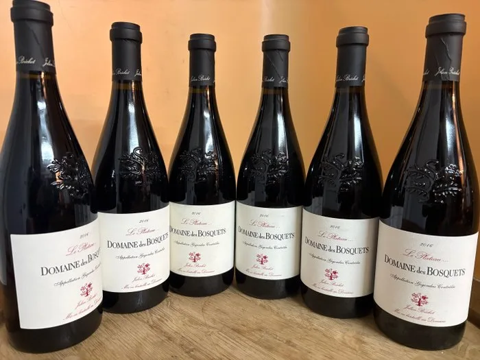 2016 Domaine des Bosquets, Lieux dits Le Plateau - Gigondas DOC - 6 Bottles (0.75L)