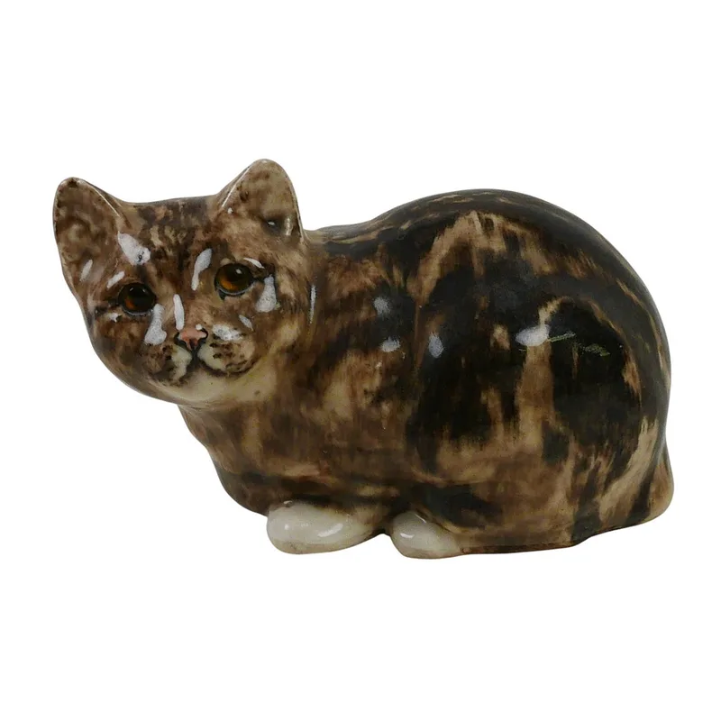A Winstanley Pottery, Size 5 Tabby Cat Figurine