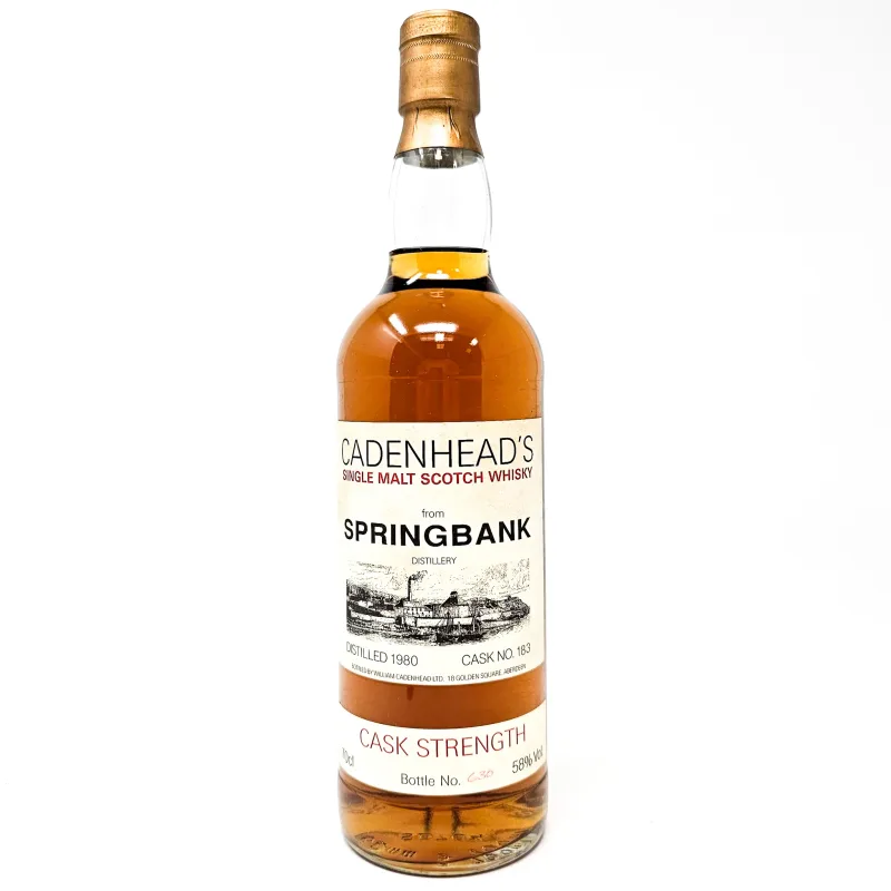 Springbank – 1980 Cadenhead's Single Cask #183