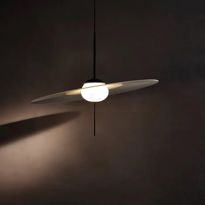 DCW éditions Paris - Studio Vantot - Hanging lamp - Mono L600 - Aluminium, Glass