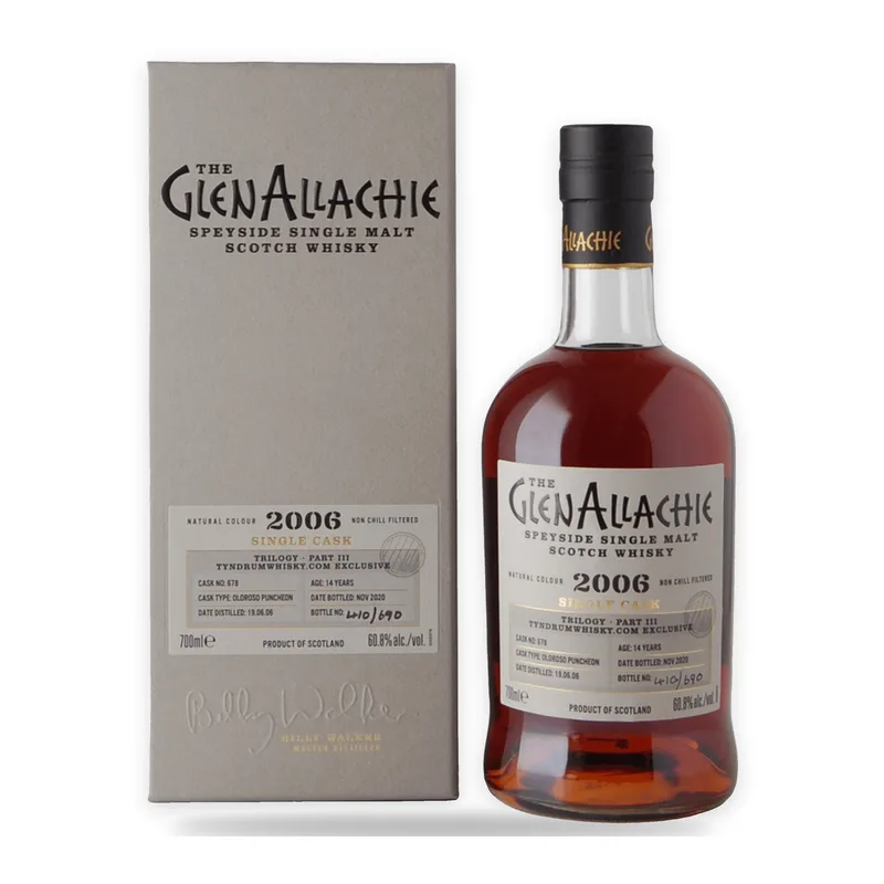 Glenallachie 2006 14 Year Old Single Cask #678 - Tyndrum Whisky Trilogy Part III