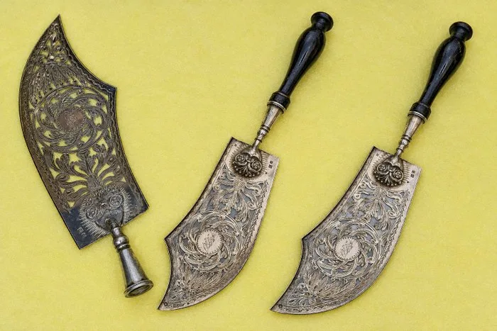 Antoine Morange - Cutlery set -.950 silver