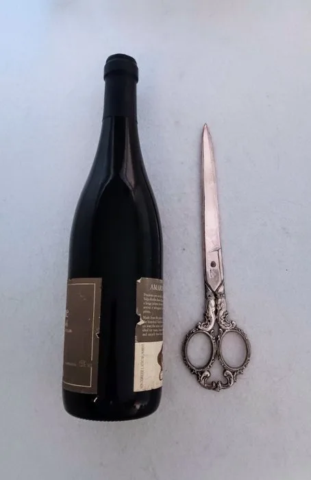 Exceptional Large Size - Scissors -.925 silver