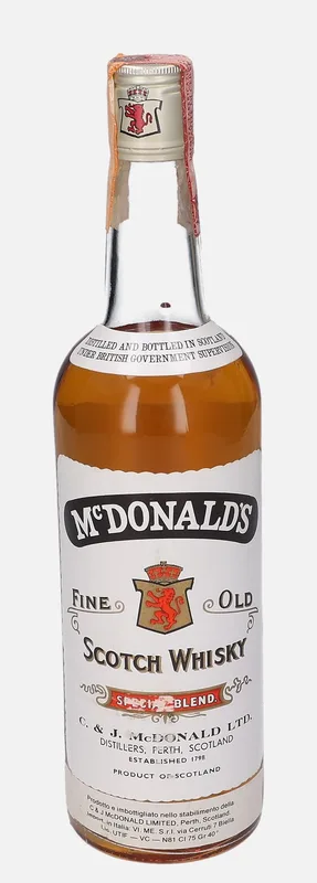 McDonald’s (75cl, 40%)