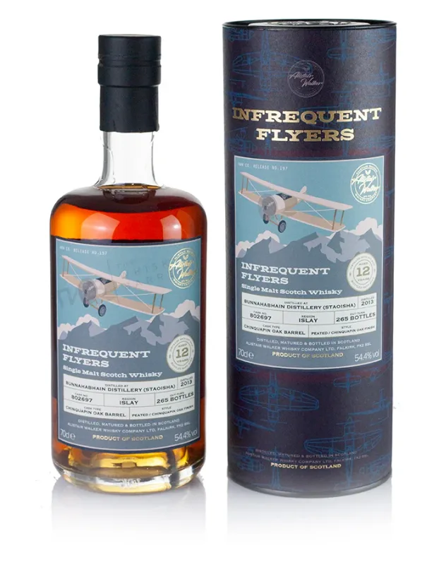 Bunnahabhain – (Staoisha) 12 Year Old 2013 Infrequent Flyers (54.4%)