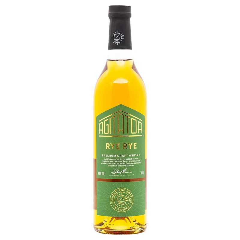 Agitator Rye Rye Premium Craft Blended Whisky (70cl, 40%)