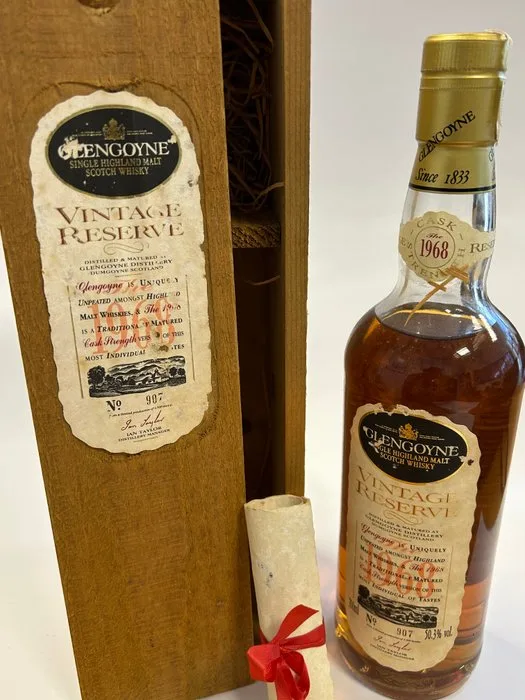 Glengoyne 1968 25 years old Vintage Reserve - b. 1990s - 70cl