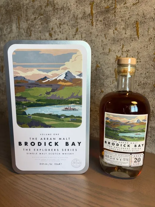Arran 20 years old Brodick Bay The Explorers Series Volume One - 700ml