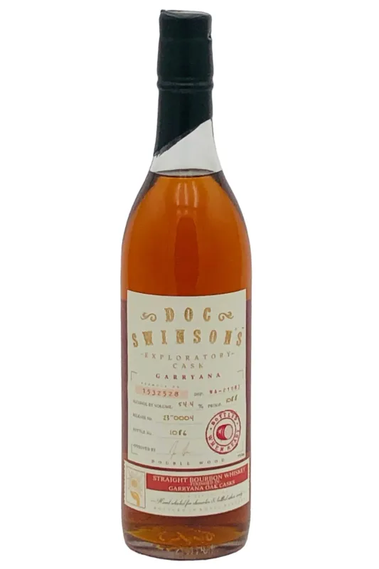 Doc Swinson's Garryana Straight Bourbon Whiskey Garry Oak Finish (75cl)