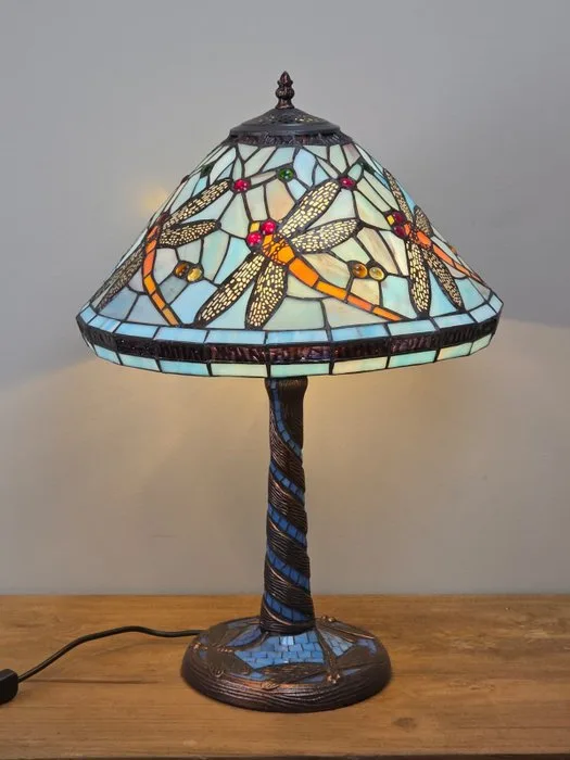 Table lamp - Stained glass - Tiffany style table lamp