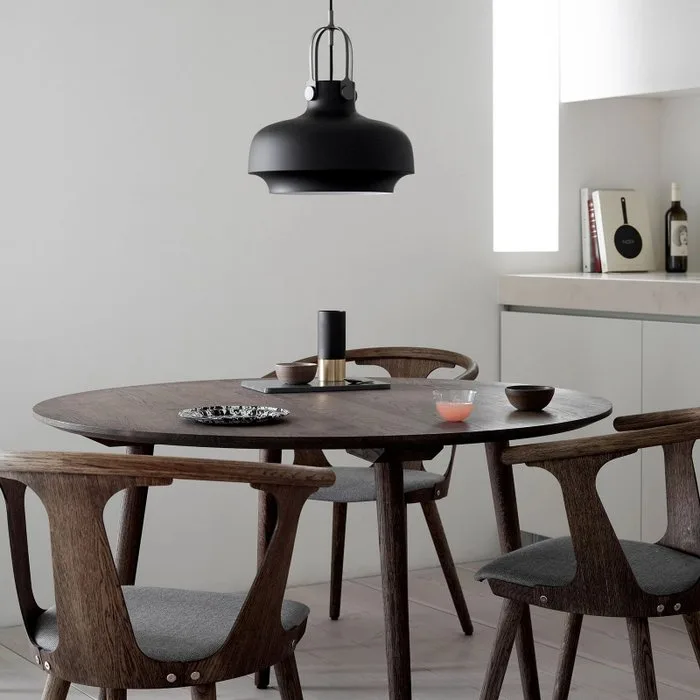 &Tradition - Space Copenhagen - Pendant ceiling lamp - Copenhagen SC7 Ø35 - Black - Metal