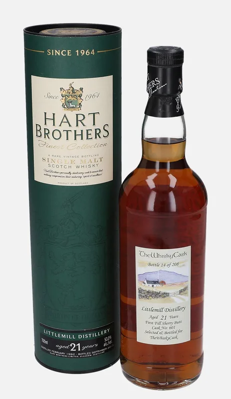 Littlemill – 1992 21 Year Old Hart Brothers Finest Collection