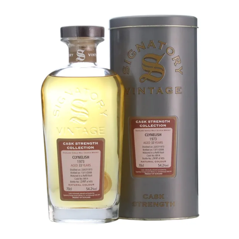 Clynelish – 1973 Cask Strength Collection 33 Year Old