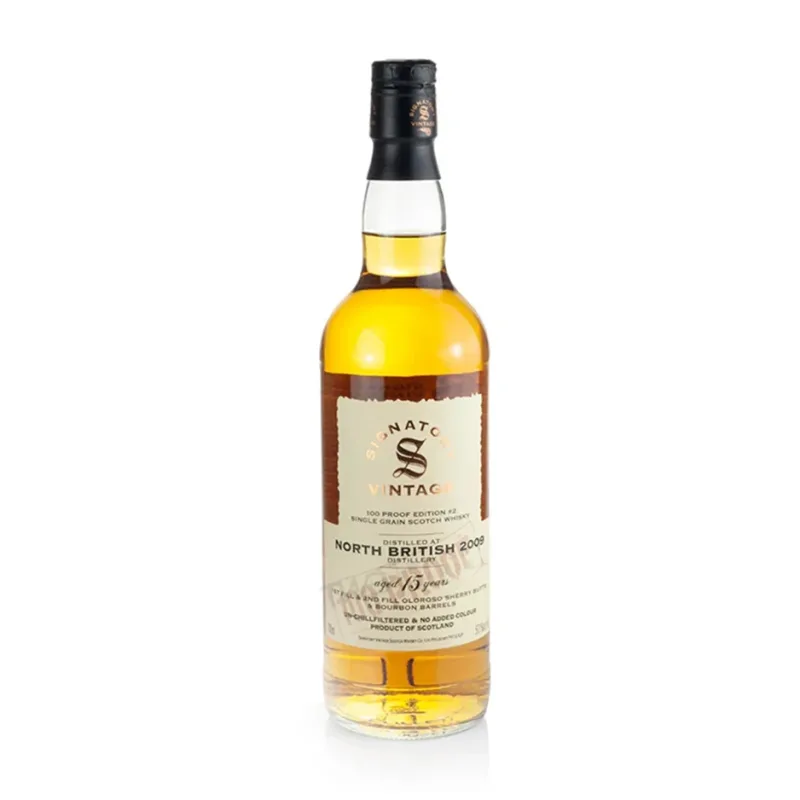 North British – 15 Year Old 2009 Signatory Vintage 100 Proof Grain Edition #2 (2025)