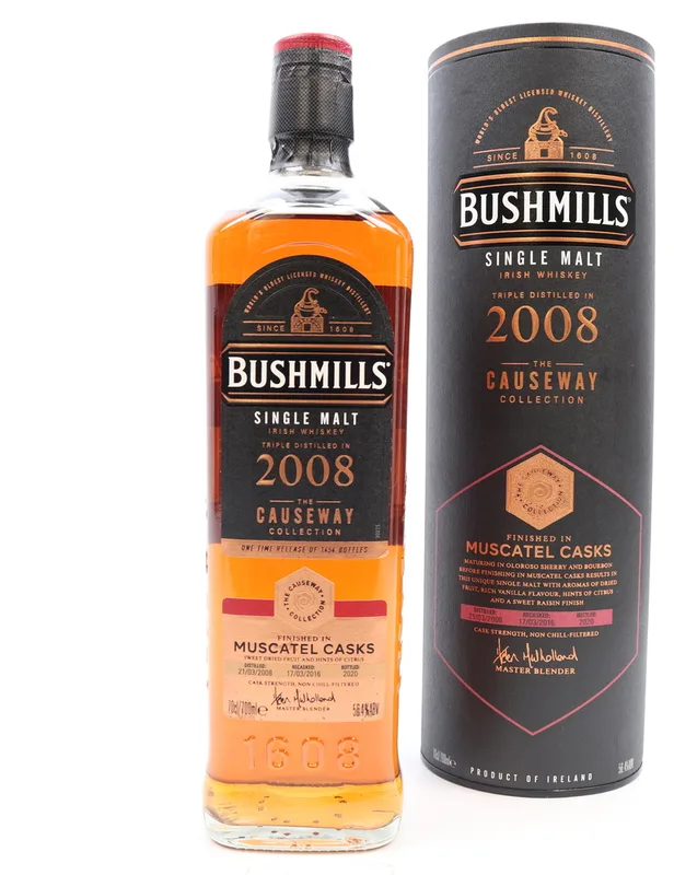 Bushmills – Causeway Collection 2008 Muscatel Casks