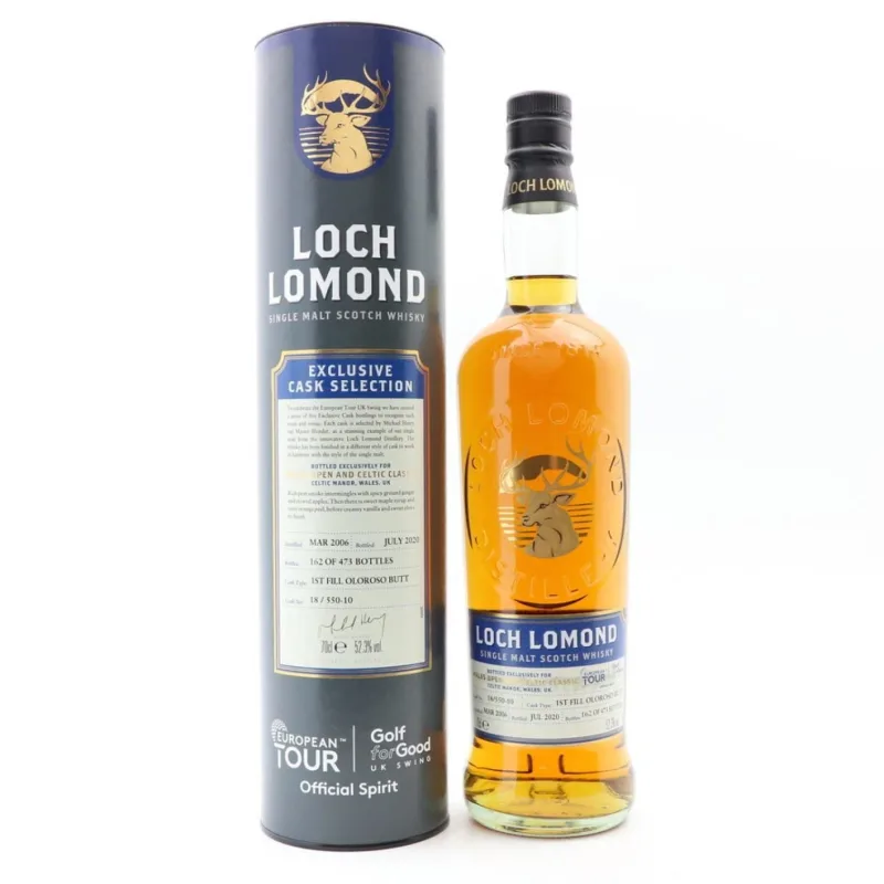 Loch Lomond – 14 Year Old 2006 Single 1st Fill Oloroso Butt #18/550-10 Wales and Celtic Classic Exclusive (2020) (70cl, 52.3%)