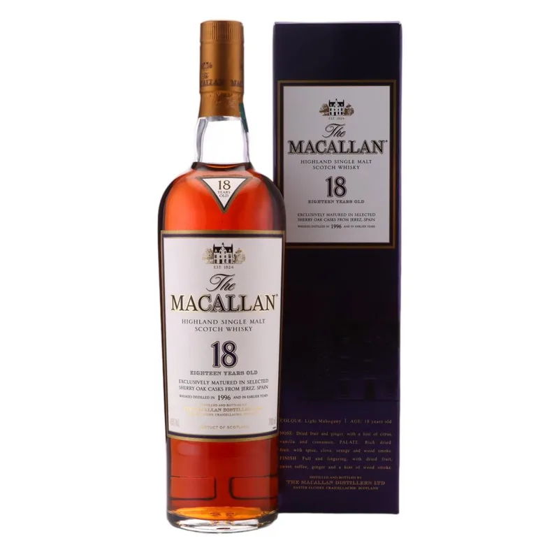 Macallan – 1996 18 Year Old (70cl, 43.00%)
