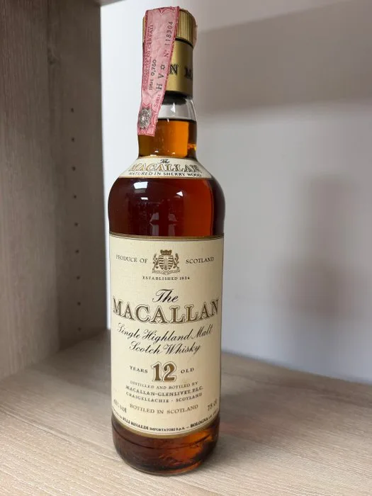 Macallan 12 years old Sherry Wood - b. 1980s - 75cl