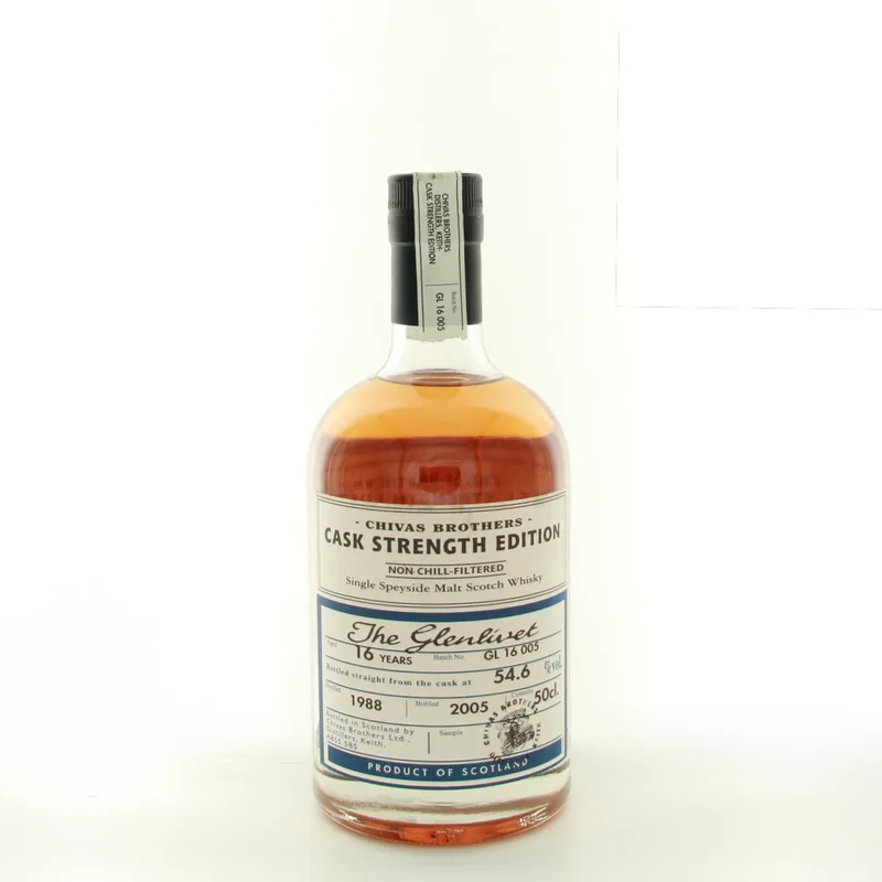 Glenlivet 16 Years Old Cask Strength 1988