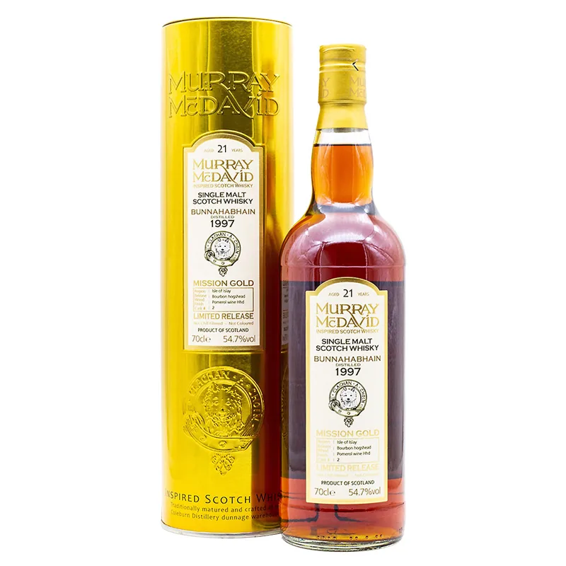 Murray McDavid Bunnahabhain Aged 21 Years 1997/2019 Cask 2 (70cl, 54.7%)