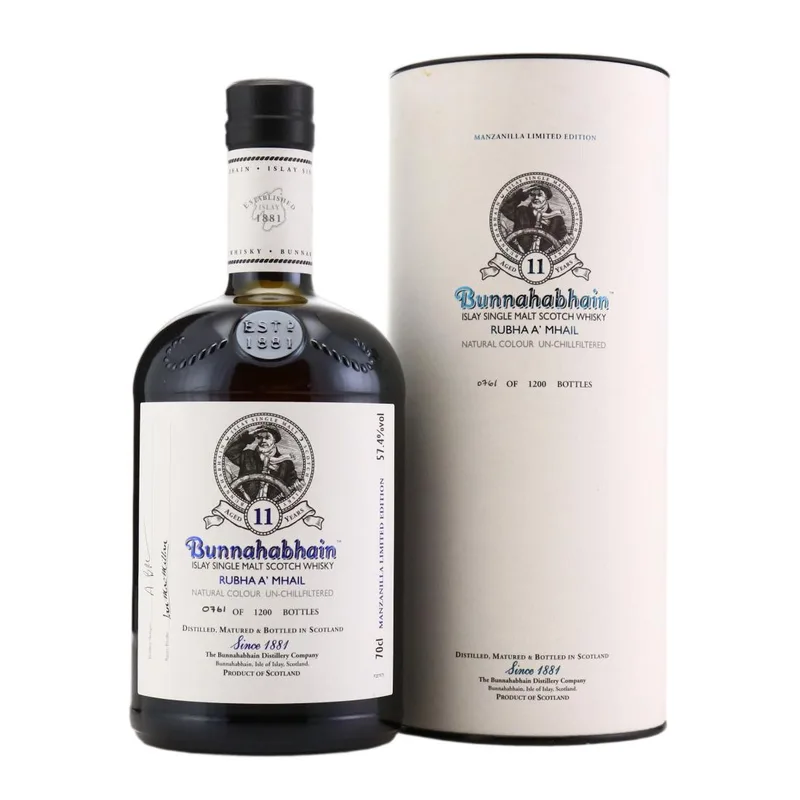 Bunnahabhain – 2004 Rubha A' Mhail 11 Year Old (70cl, 57.40%)