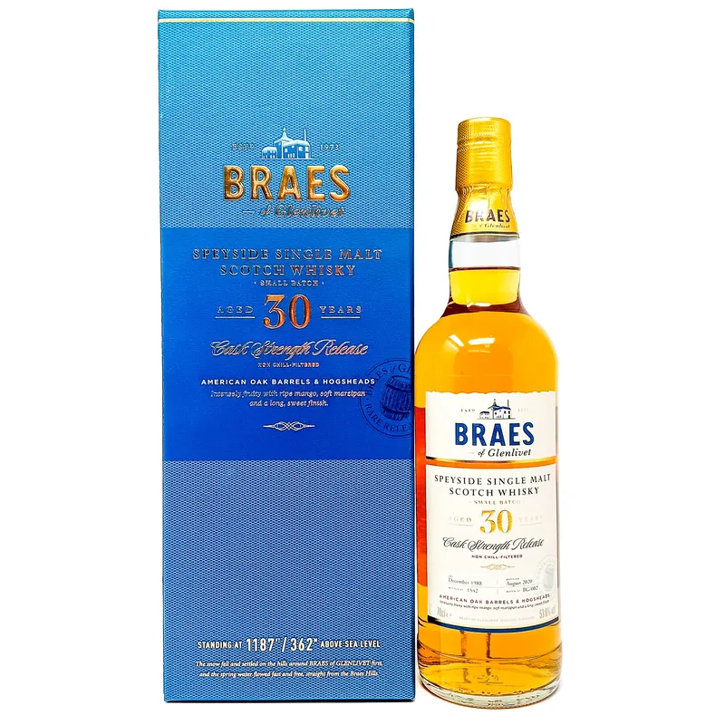 Braes of Glenlivet 1988 30 Year Old Cask Strength Release