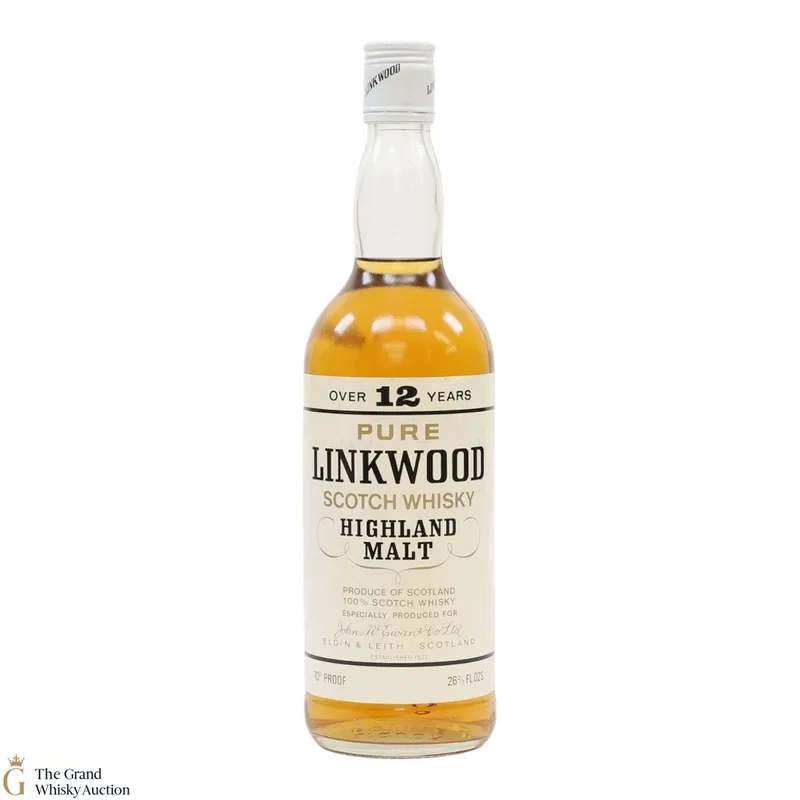 Linkwood – 12 Year Old - 1970s (26 2/3 Fl Ozs) (262/3FlOzs, 70%)