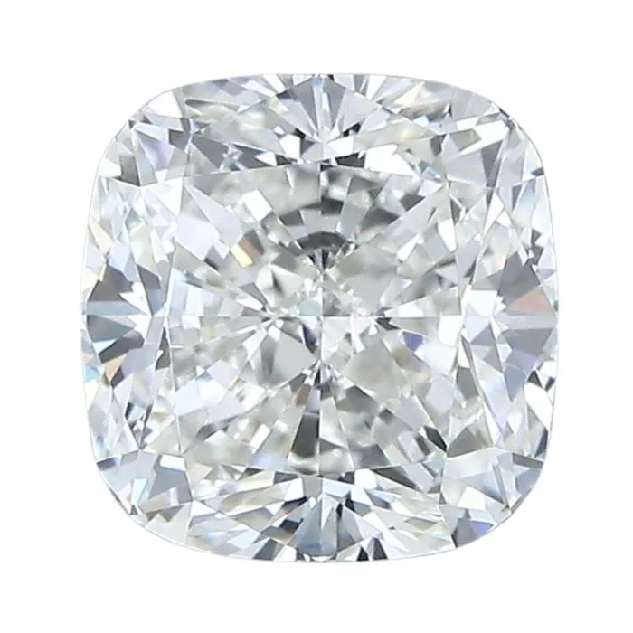 1 pcs Diamond (Natural) - 1.50 ct - Cushion - H - IF - International Gemological Institute (IGI) - IGI Certified Diamond