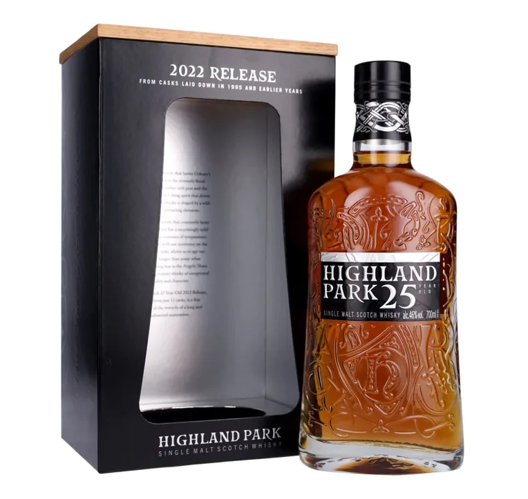 Highland Park – 25 Year Old 2022 Release 46% (70cl, 46%)