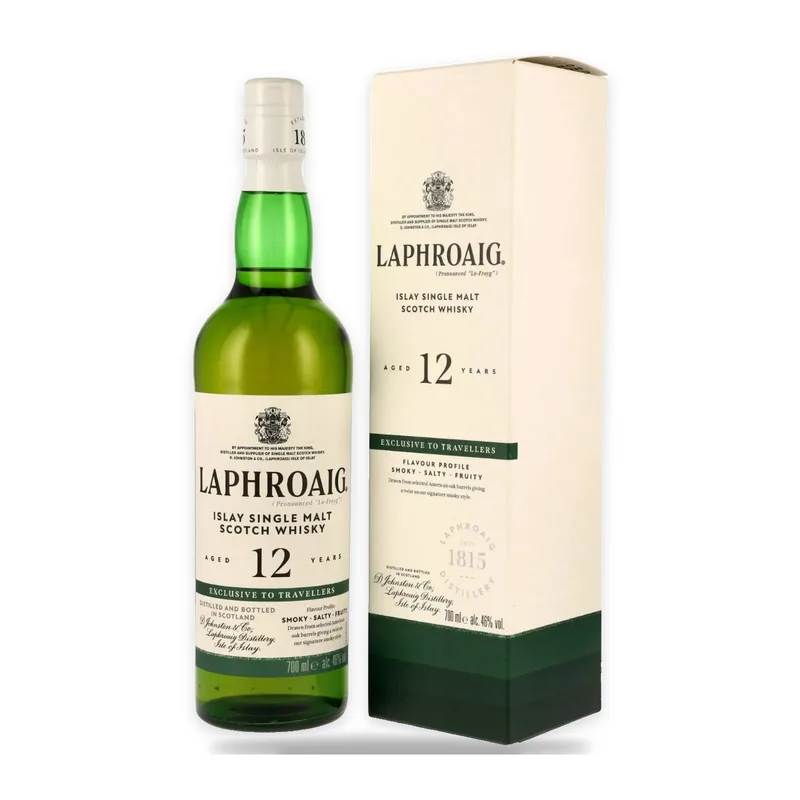 Laphroaig – 12 Year Old Traveller Exclusive (70cl, 46%)