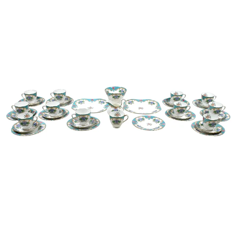 A New Chelsea Staffs Tea Set