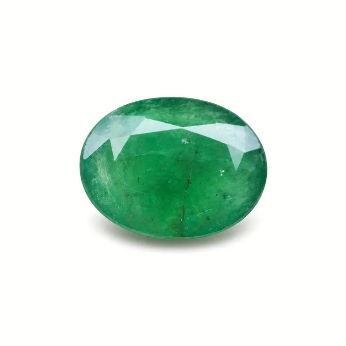 1 pcs Green Emerald - 11.00 ct - Gemological Science International (GSI) - Zambian Emerald