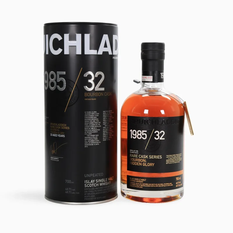 Bruichladdich – 32 Year Old (1985) Rare Cask Series Bourbon Hidden Glory