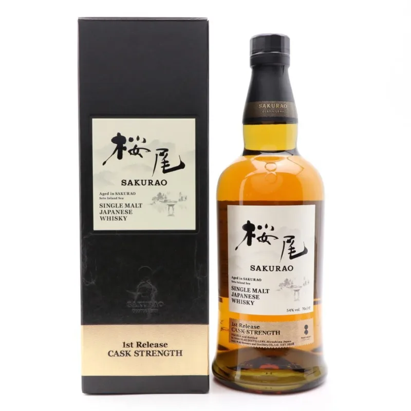 Sakurao – 1st Release Cask Strength Japanese Single Malt Whisky (2021)