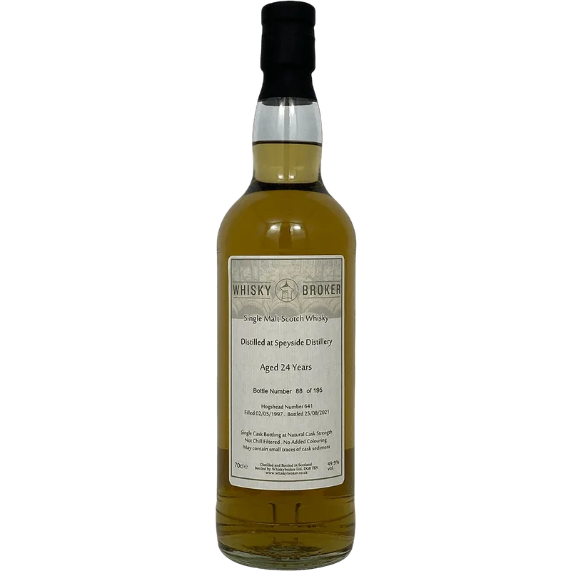 Speyside Distillery – 24 Year Old Whiskybroker Hogshead (70cl, 49.9%)