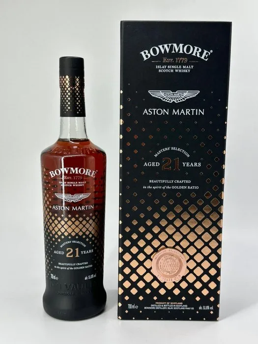 Bowmore 21 years old Aston Martin Masters' Selection - Edition 1 - 70cl